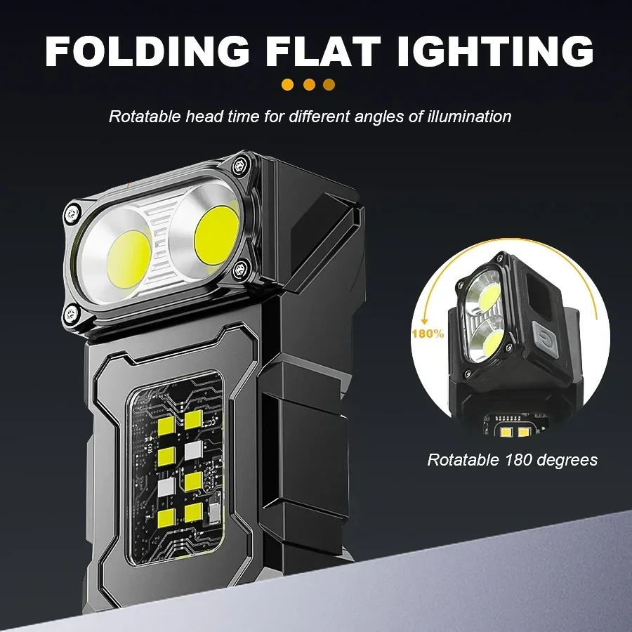 Mini Portable LED COB Flashlig - Led Headlight Bulbs ulasan dan harga