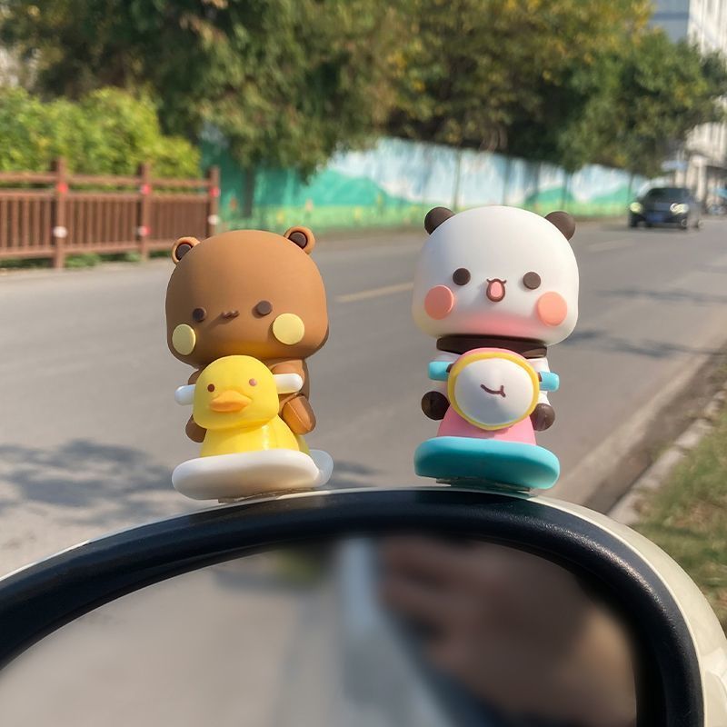 Yier Bubu Spring Swing Figurin - Car Accessories Website ulasan dan harga