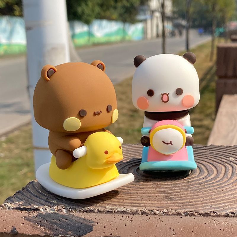 Yier Bubu Spring Swing Figurin - Car Accessories Website ulasan dan harga