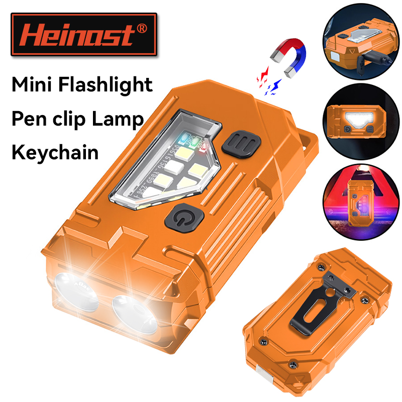 Mini Keychain EDC Flashlight R - Led Headlight Bulbs ulasan dan harga