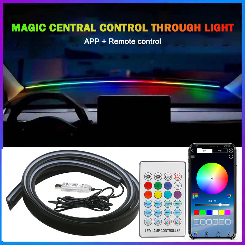 1.5M LED Car Dashboard Sealing - Car Accessories Sound System ulasan dan harga