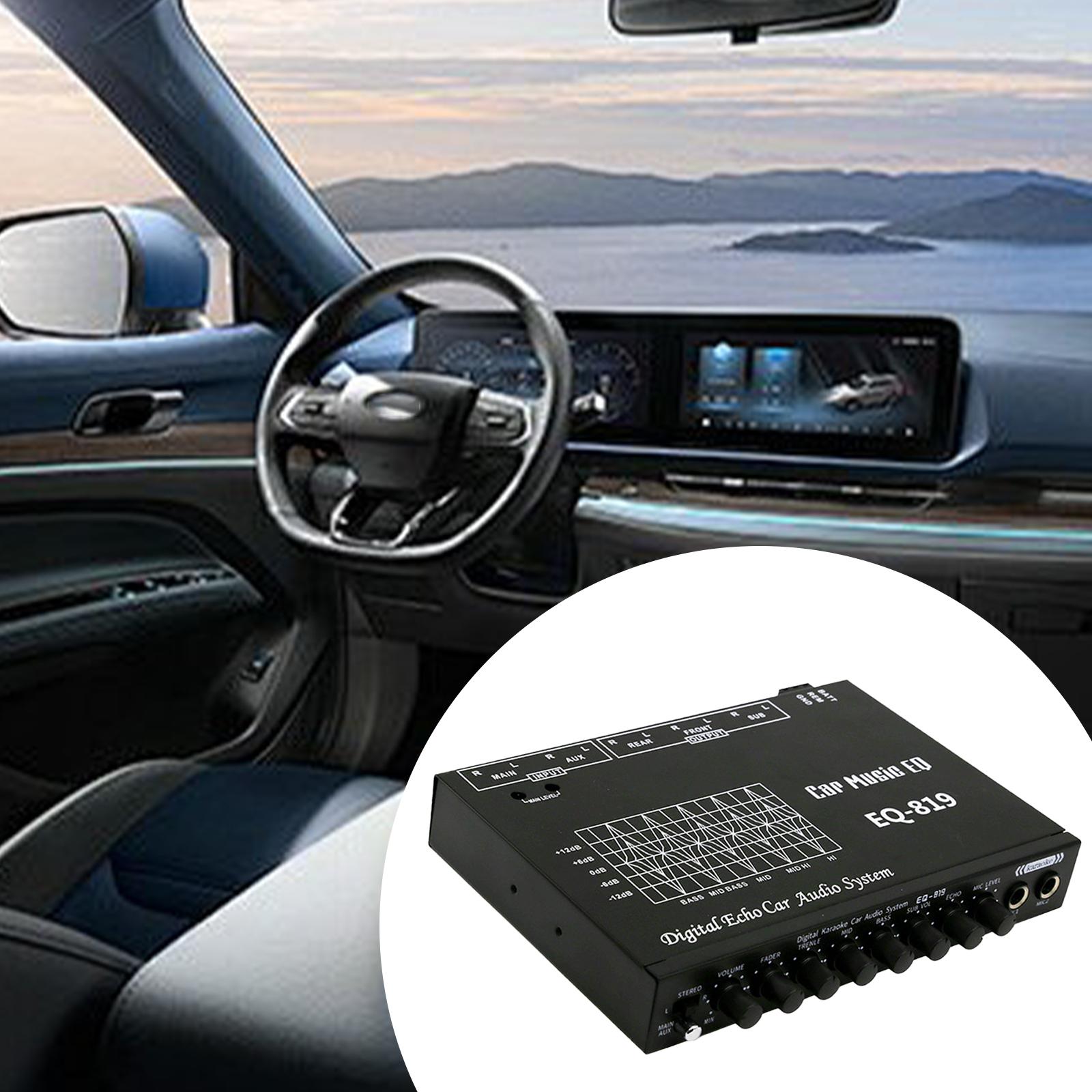 Car Audio Equalizer Black Soun - Car Accessories Sound System ulasan dan harga