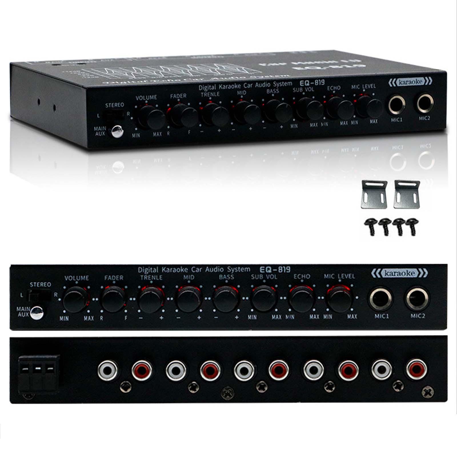 Car Audio Equalizer Black Soun - Car Accessories Sound System ulasan dan harga