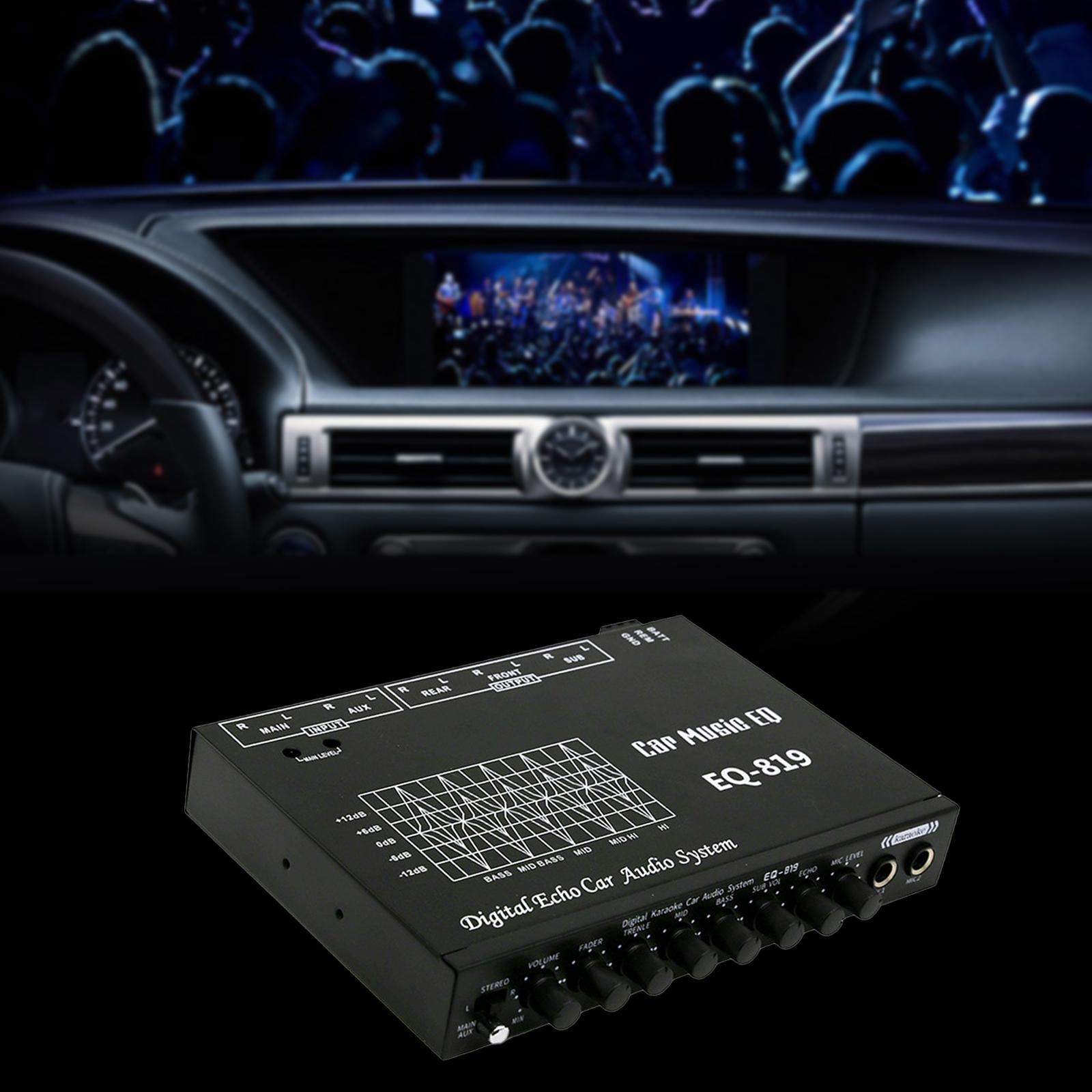 Car Audio Equalizer Black Soun - Car Accessories Sound System ulasan dan harga