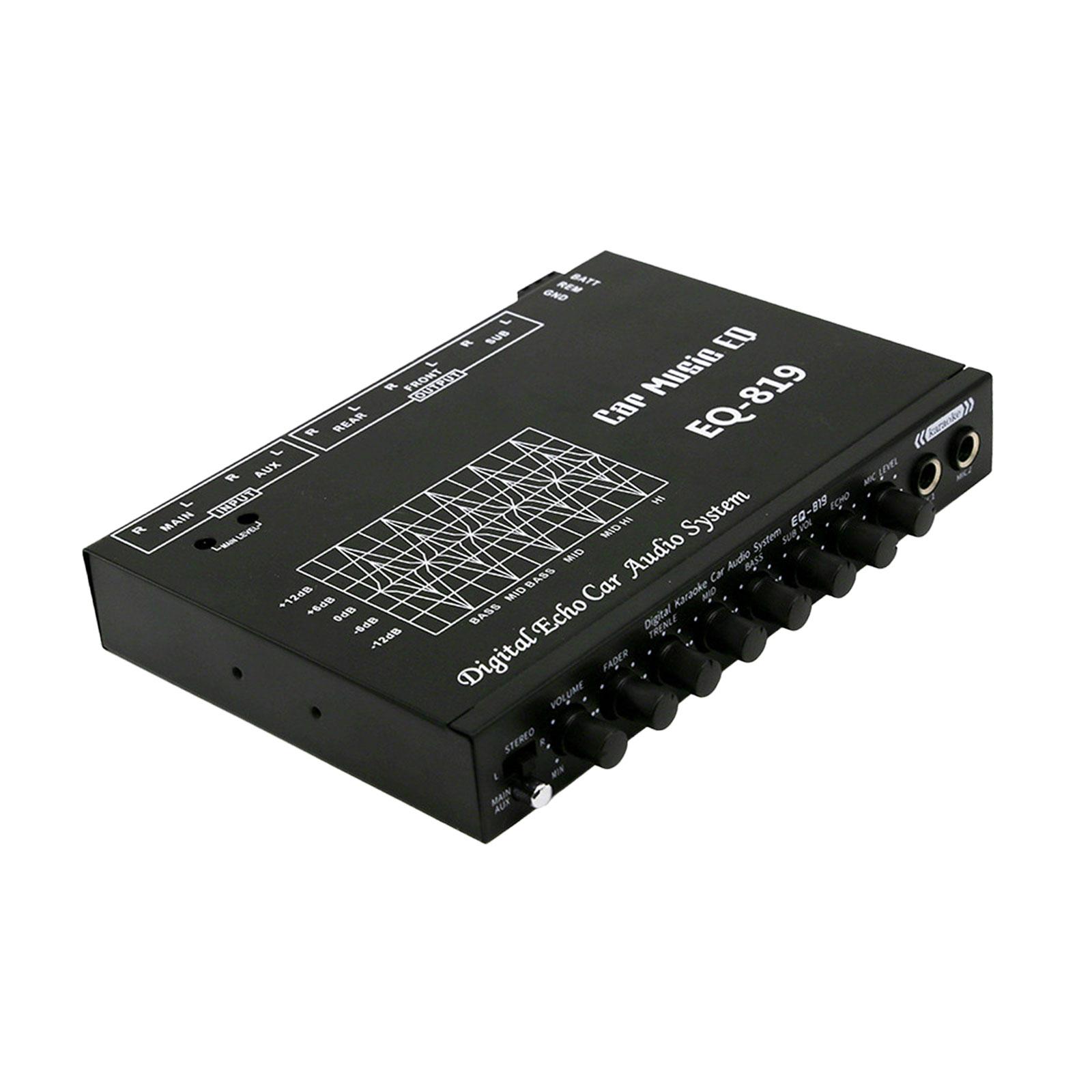 Car Audio Equalizer Black Soun - Car Accessories Sound System ulasan dan harga