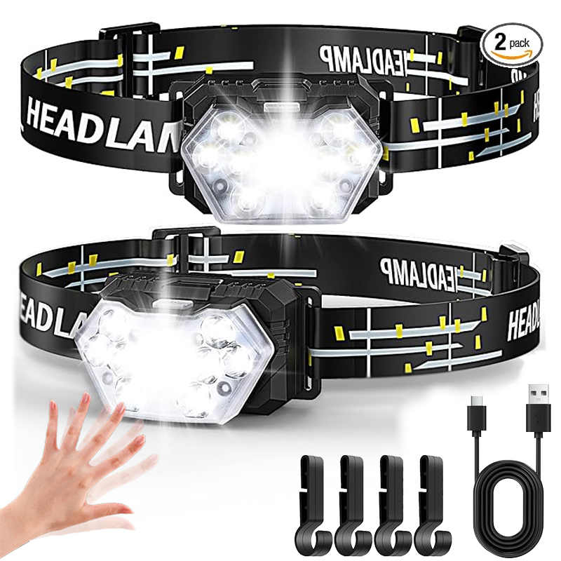 Powerful LED Sensor Headlamp U - Led Headlight Bulbs ulasan dan harga