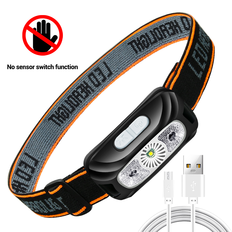Rechargeable LED Sensor Headla - Led Headlight Bulbs ulasan dan harga
