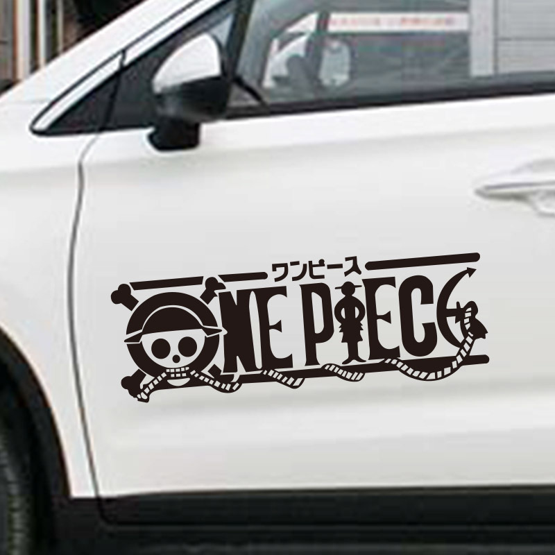 One Piece Anime Personality Ca - Car Accessories Japanese ulasan dan harga