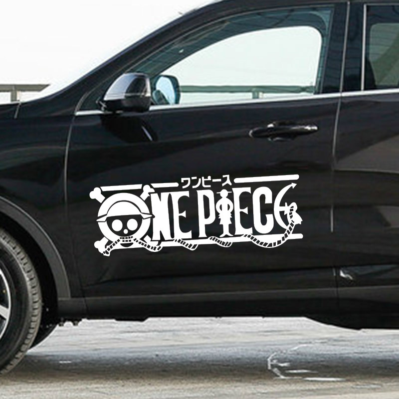 One Piece Anime Personality Ca - Car Accessories Japanese ulasan dan harga