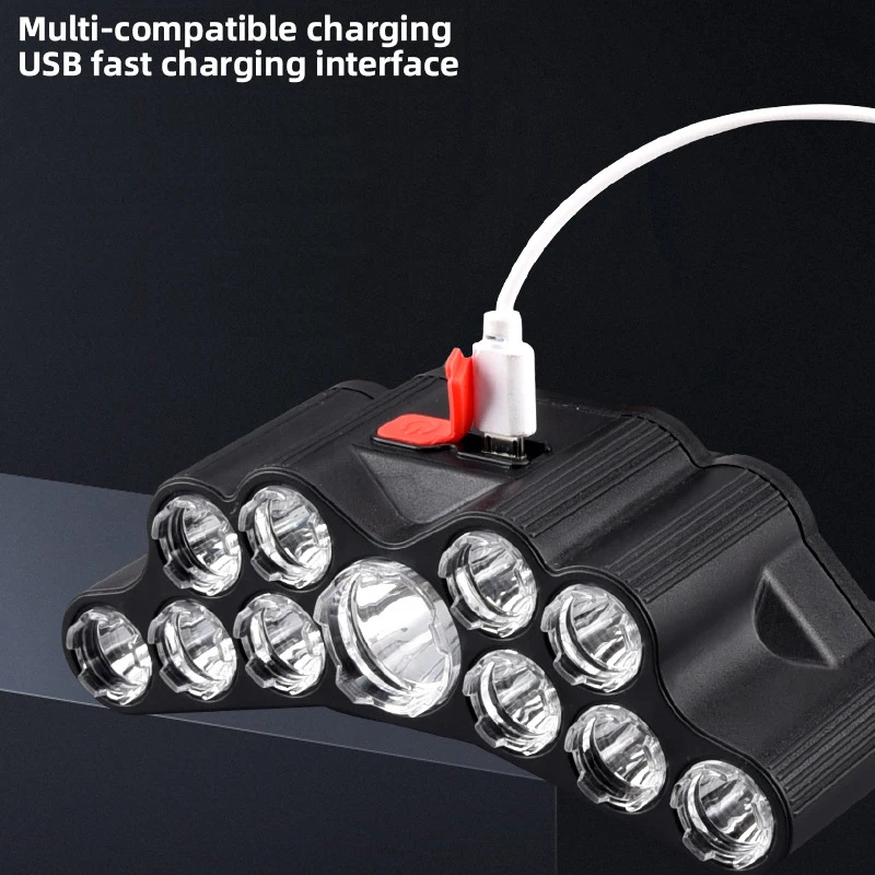 11 LED Headlamp Strong Light H - Led Headlight Bulbs ulasan dan harga