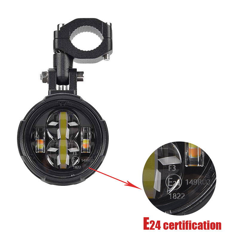 Dual Color Motorcycle LED Spot - Led Headlight Bulbs ulasan dan harga