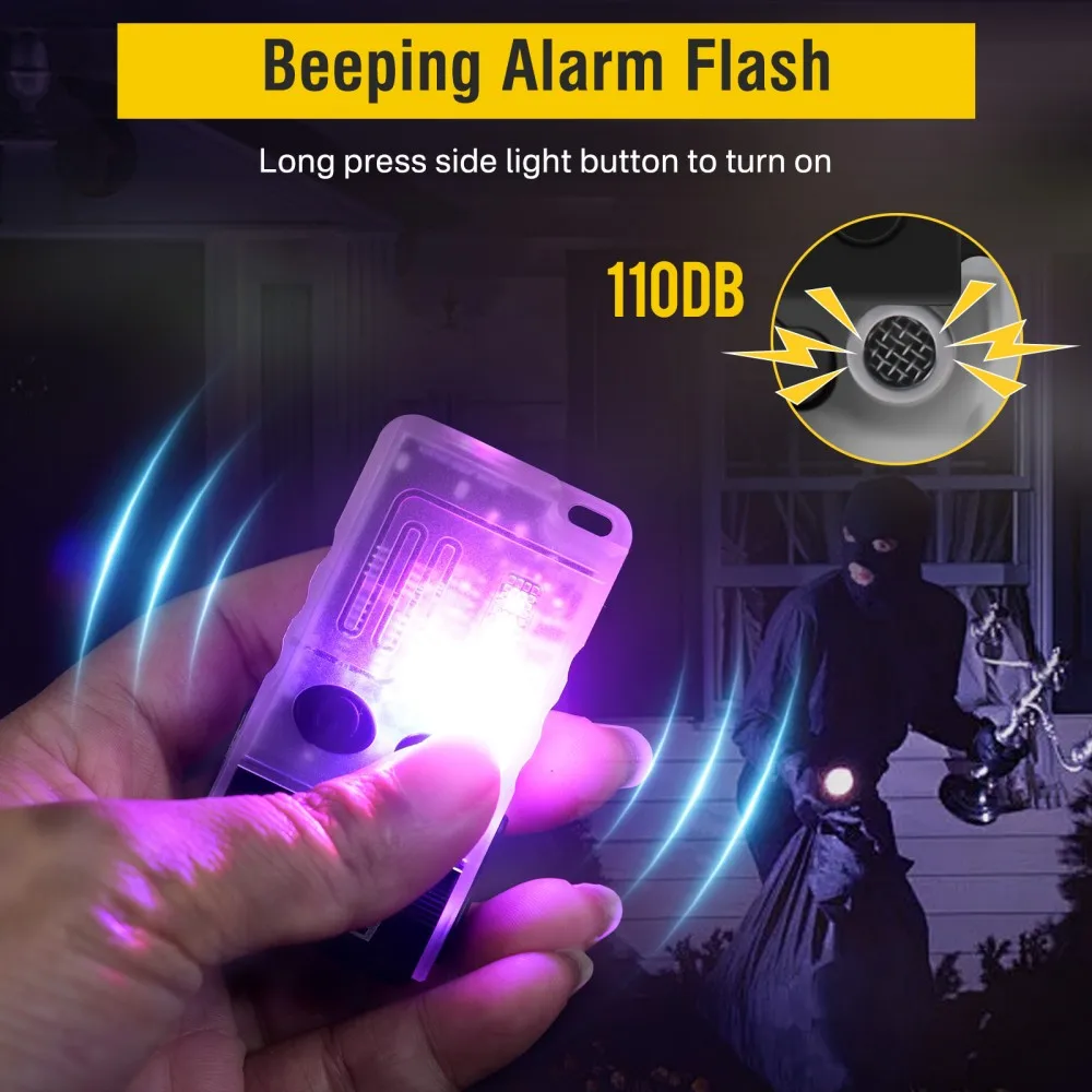 BORUiT V20 Buzzer EDC LED Keyc - Led Headlight Bulbs ulasan dan harga
