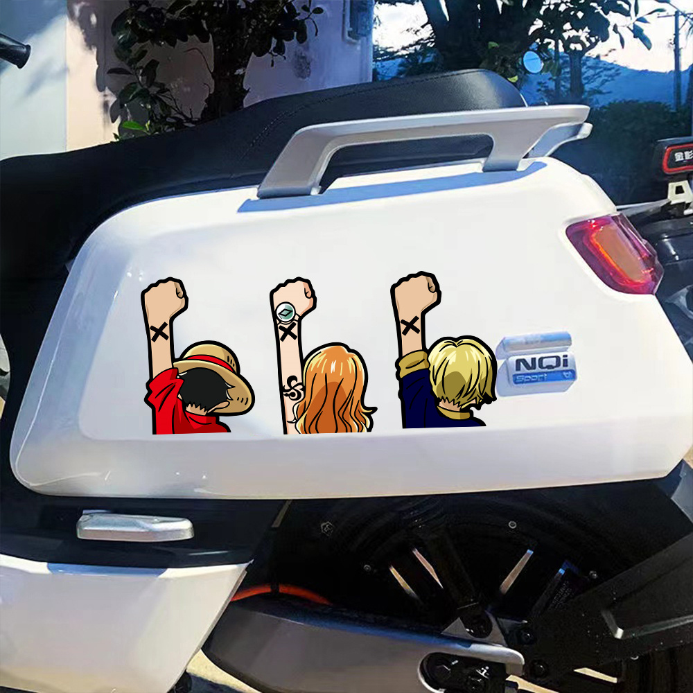 One Piece12cm creative car sti - Car Accessories Japanese ulasan dan harga