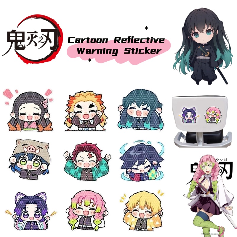 Demon Slayer cartoon personali - Car Accessories Japanese ulasan dan harga