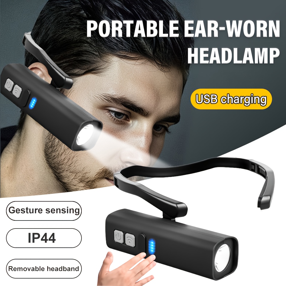 2025 Ear Clip Headlamp– Bright - Led Headlight Bulbs ulasan dan harga