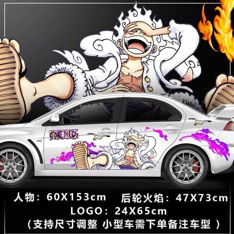 One Piece Sticker Car Body Dec - Car Accessories Japanese ulasan dan harga