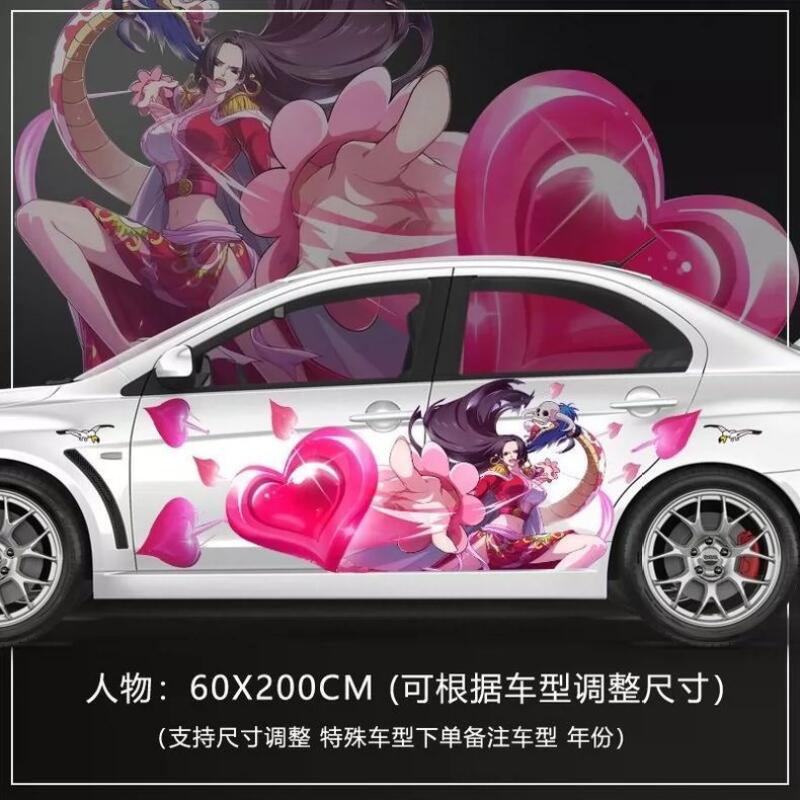 One Piece Sticker Car Body Dec - Car Accessories Japanese ulasan dan harga